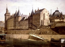 conciergerie paris en peinture